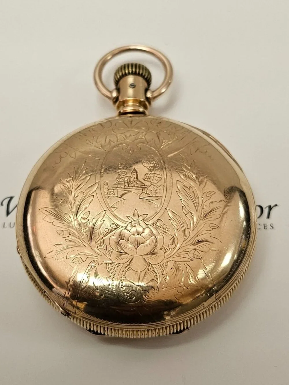Elgin National Watch Co. Hunter case pocket watch